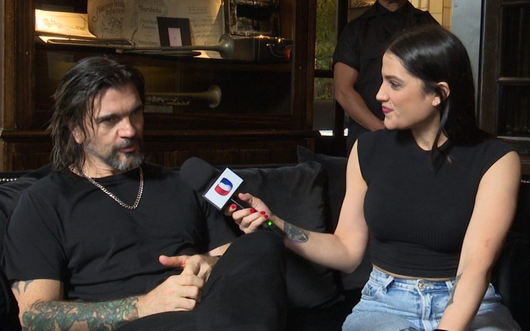 ¡Juanes palpita su show en Paraguay y habló en exclusiva con Majo Peralta!