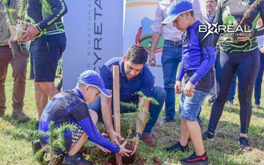 Encarnación: Reforestan Costanera con plantines en peligro de extinción