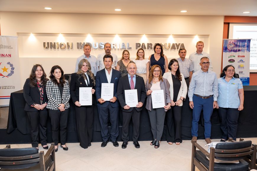 Lácteos primer conjunto alimenticio de Paraguay en contar con una reglamentación técnica