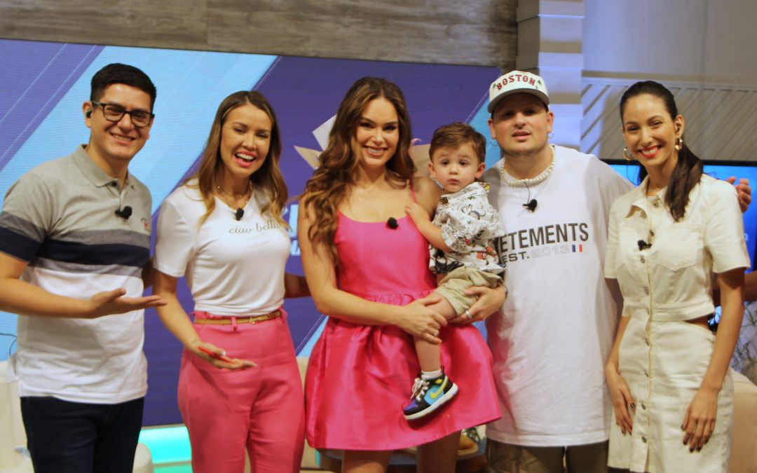 ¡Por primera vez juntos en programa de TV! En exclusiva para LMU Stephi Stegman, Brunito y Pablo Mejía