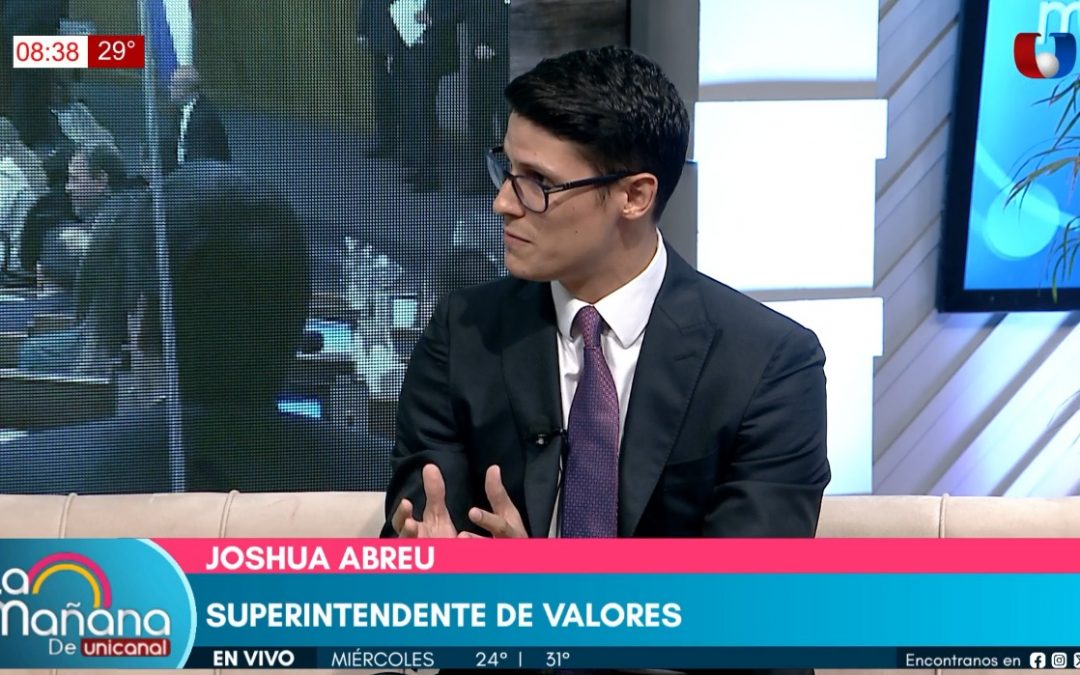 Joshua Abreu, superintendente de Valores: “La meta es educar sobre el mercado capital”