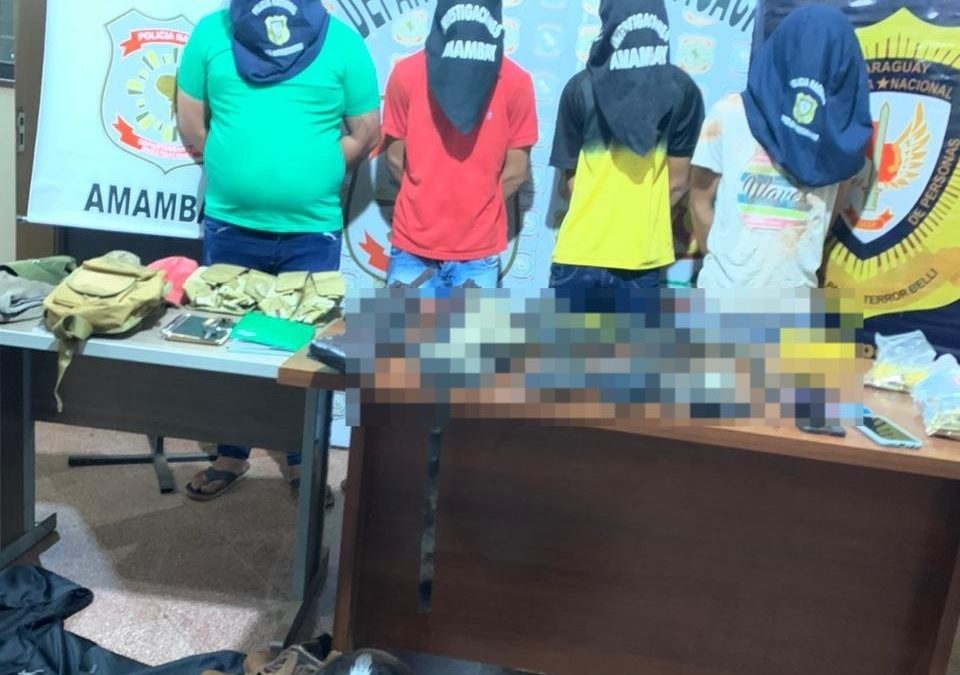 Séxtuple homicidio en Amambay: Varios detenidos e incautación de evidencias