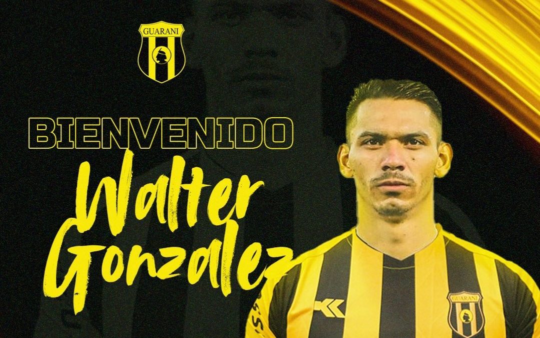 Guaraní da la bienvenida a Walter González para la temporada 2024