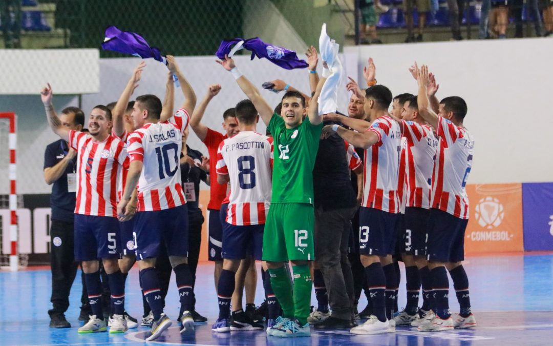 Paraguay goleó a Colombia y selló su pase al Mundial de Futsal