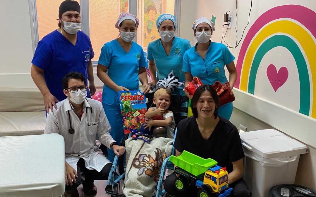 Emotiva celebración de cumpleaños para Mathías Nahuel en el Hospital ‘Acosta Ñu’