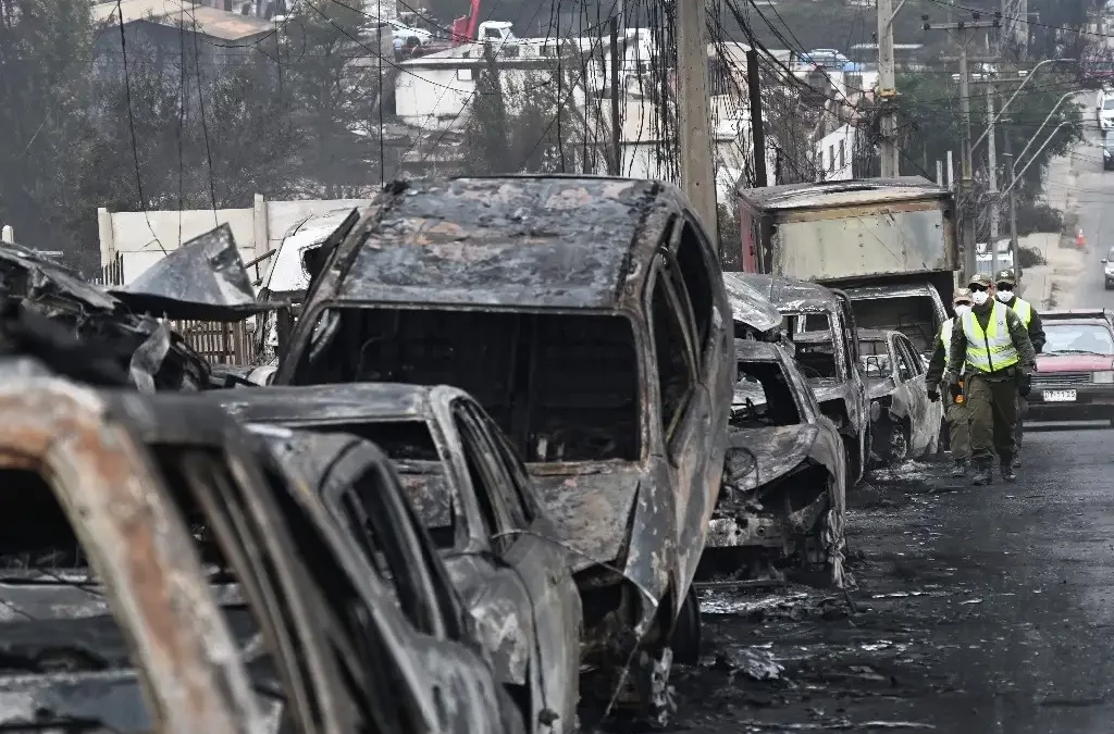 Chile: Se registran unas 112 víctimas fatales por los incendios forestales
