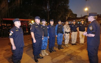 Emergencia en Alto Paraná: 200 policías se despliegan para combatir la delincuencia