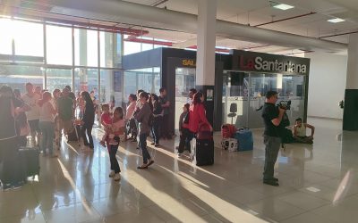 Viajes de Semana Santa: reportan gran movimiento en la Estación de Buses
