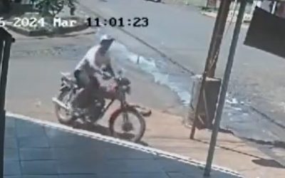 Pedro Juan Caballero: estacionó su moto con la llave puesta y se la robaron