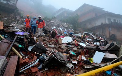 Al menos 25 muertos en el sureste de Brasil tras intensas lluvias