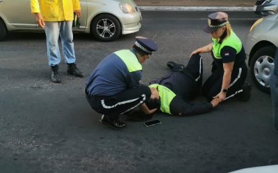 Asunción: inspectora de PMT fue atropellada mientras dirigía el tránsito