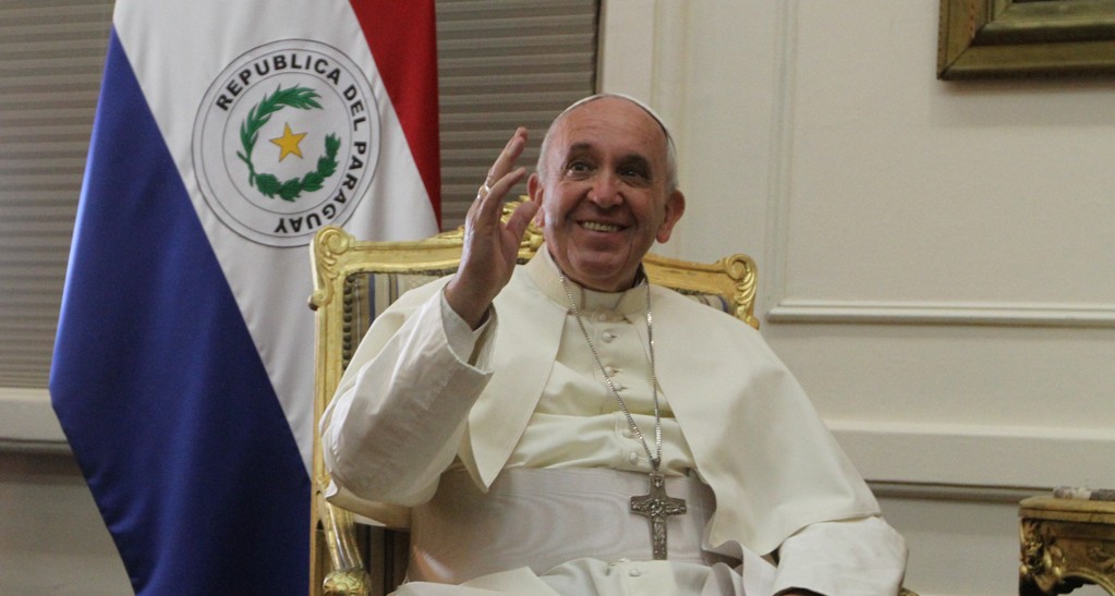 El mensaje del Papa Francisco por los 213 años de Independencia del Paraguay