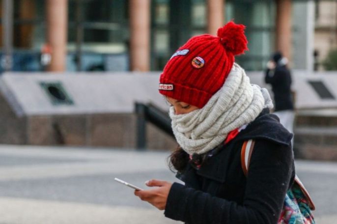 Meteorología anuncia un fin de semana con mucho frío