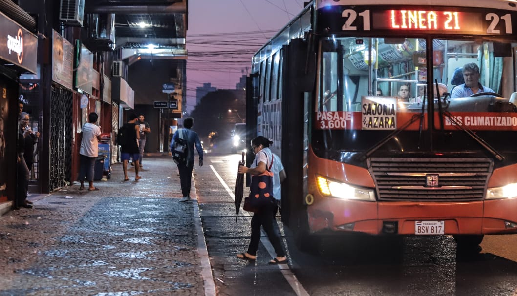 Paro de transporte: Junta Municipal de Asunción declara emergencia durante medida de fuerza