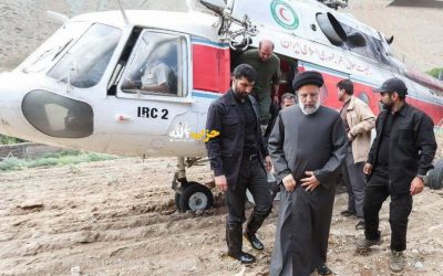 Sin noticias de presidente iraní tras accidente de helicóptero en zona montañosa