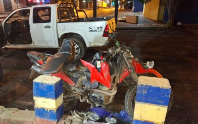 Buscan a familiares de motociclista fallecido en accidente en Luque