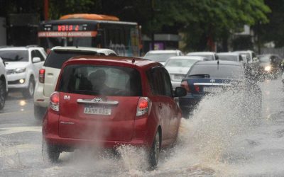 Dirección de Tránsito de Asunción implementa medidas preventivas ante alerta por tormentas