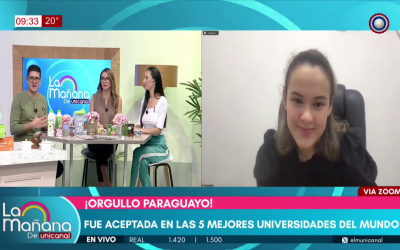 «Mi meta es colaborar con la educación en el Paraguay»: Joven es admitida en 5 prestigiosas universidades