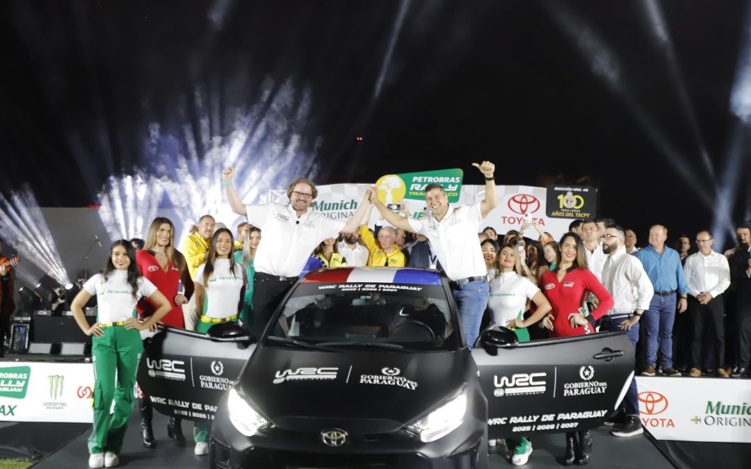 Histórico: Paraguay será sede del Campeonato Mundial de Rally durante tres años