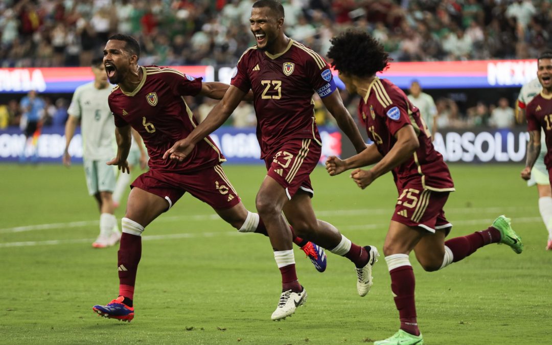 Copa América: Venezuela se mete a cuartos tras vencer a México