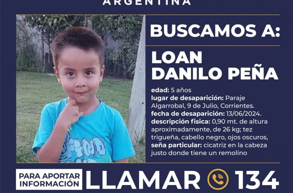 Niño desaparecido en Argentina habría sido visto en Ciudad del Este