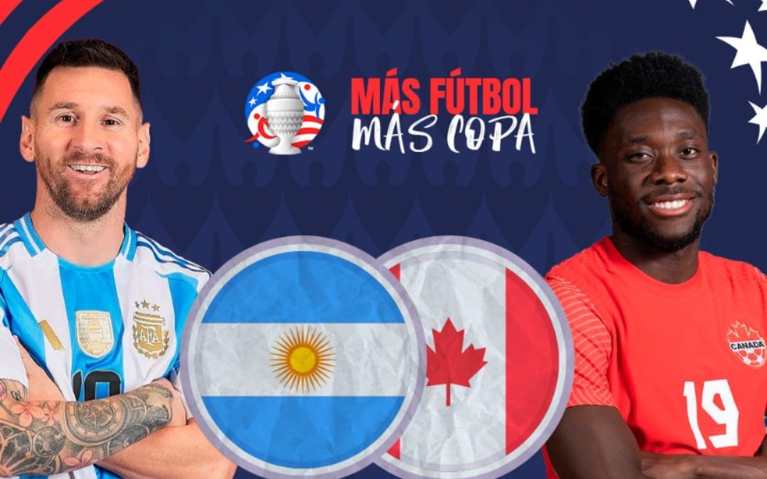 ¡Argentina y Canadá abren hoy la Copa América USA 2024!