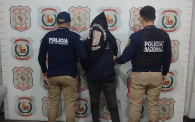 Capturan a sospechoso de disparar en la cabeza a su pareja en Asunción