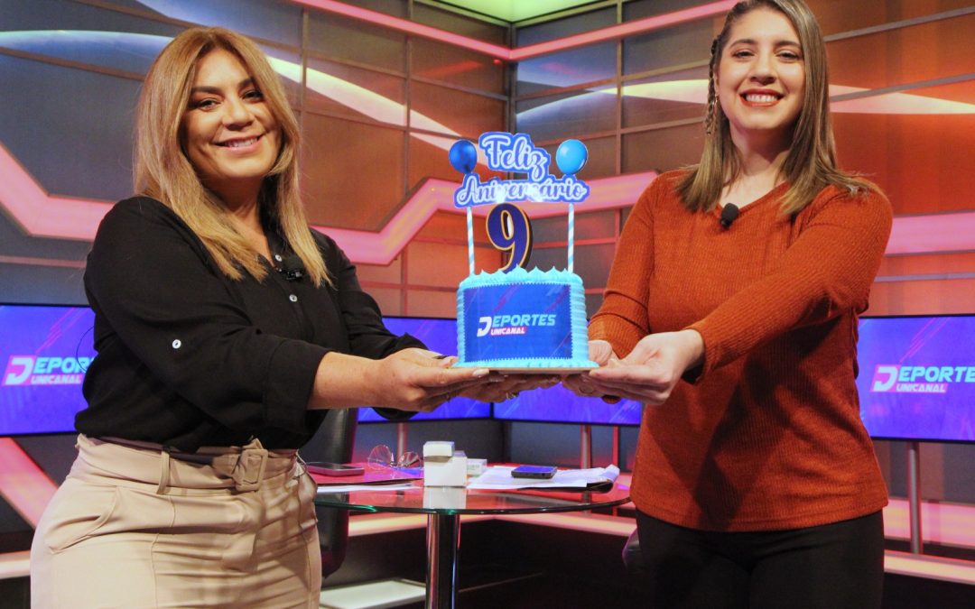 ¡Deportes Unicanal festeja 9 años!: con la dupla femenina que maneja toda la info deportiva