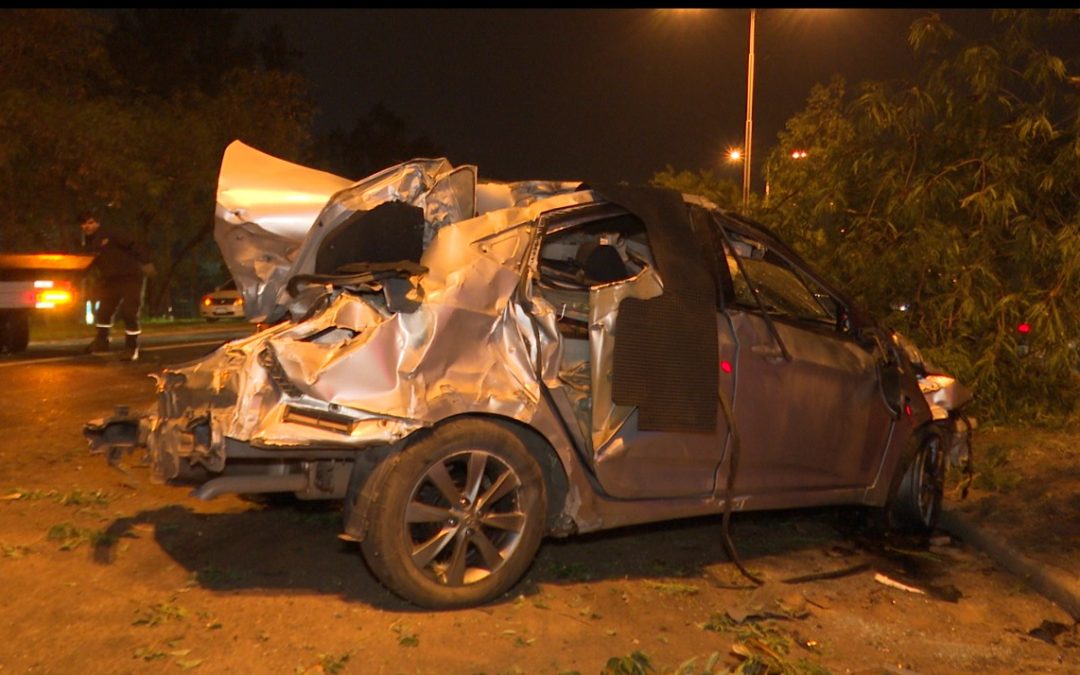 Aparatoso accidente de tránsito sobre la autopista Silvio Pettirossi