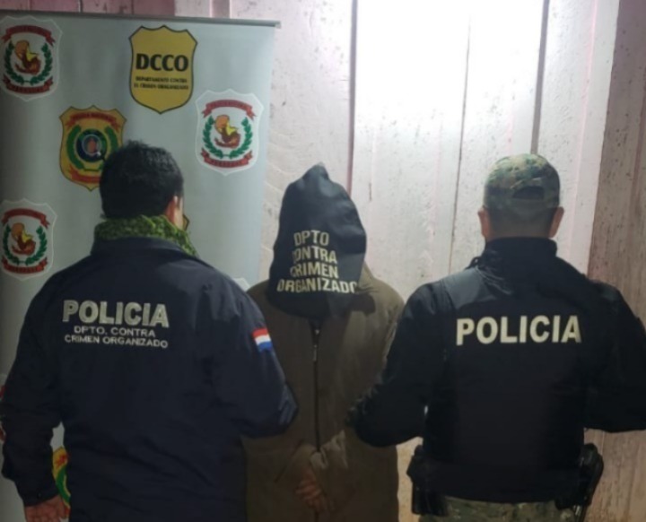 Canindeyú: detienen a presunto criminal, uno de los más buscados del país