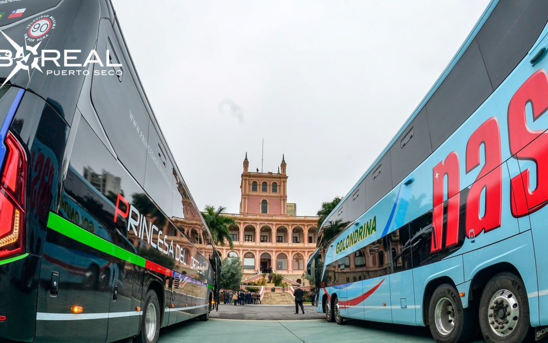 Gobierno presentó 22 nuevos buses de media y larga distancia