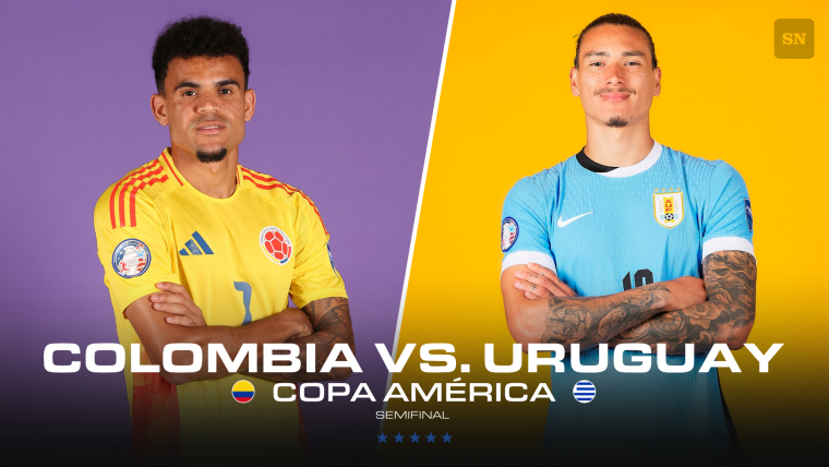 Uruguay y Colombia se enfrentarán el miércoles en la semifinal de la Copa América 2024
