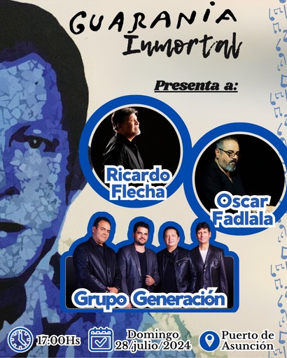 Invitan al concierto “Guarania Inmortal” en el Puerto de Asunción