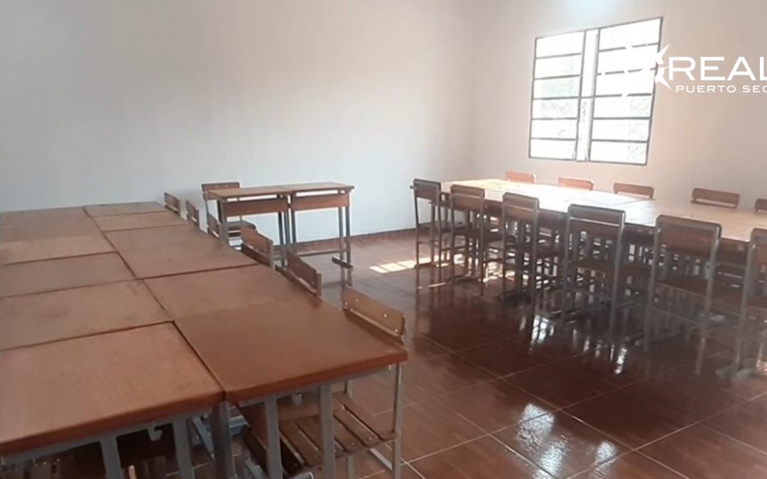 San Pedro: Inauguran nueva sala de clases con recursos de FONACIDE