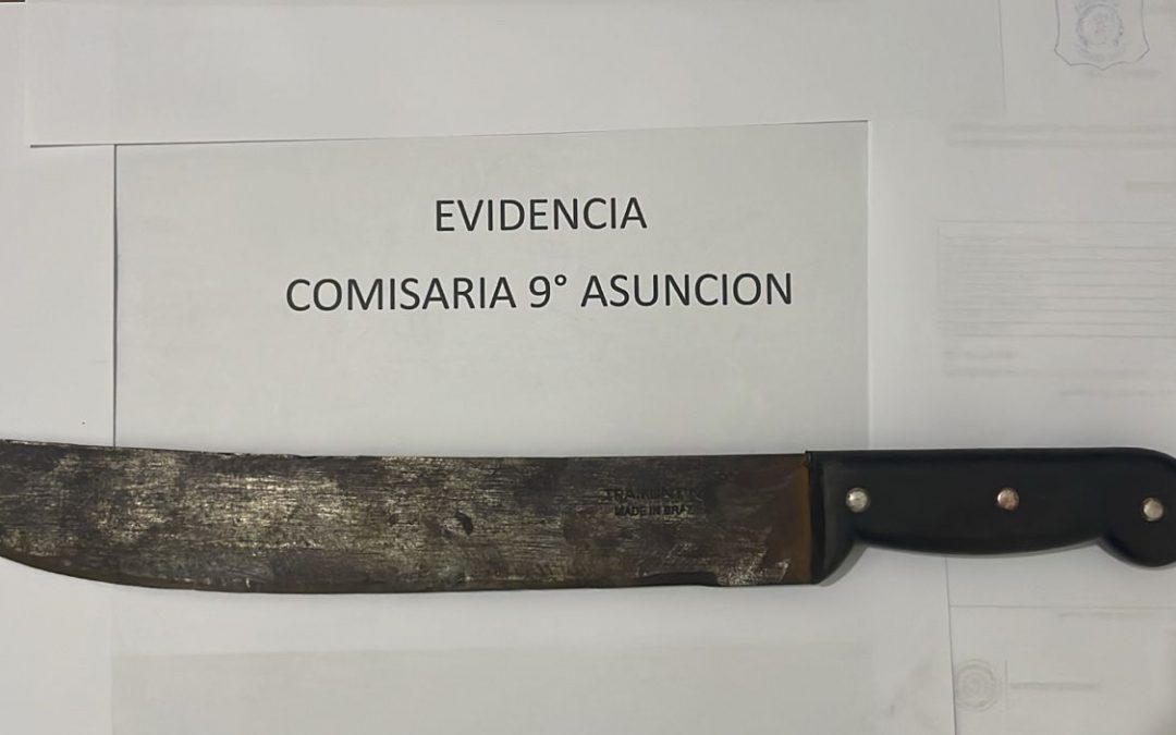 Conductor de plataforma frustra asalto, pero fue herido con un arma blanca