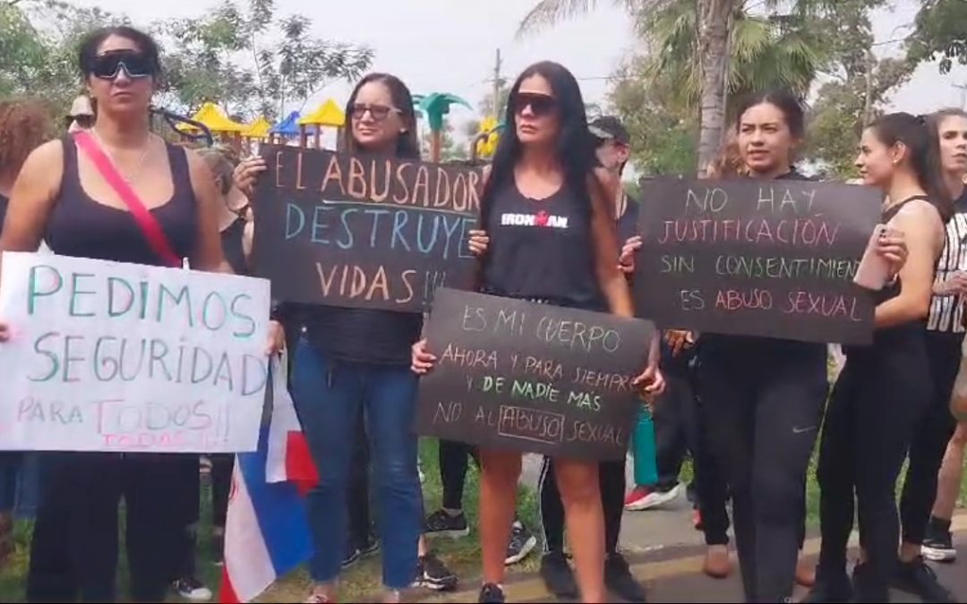 Marcha en Parque Guasu para exigir mayor seguridad