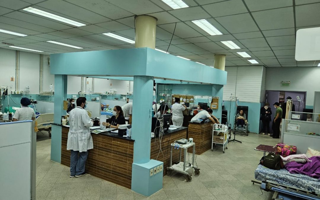 Hospital de Clínicas reporta alta demanda de pacientes por cuadros respiratorios