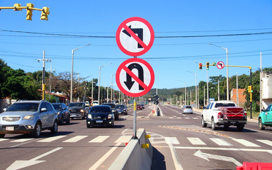 A partir de este domingo, se eliminan los giros a la izquierda en cruce de Pedrozo