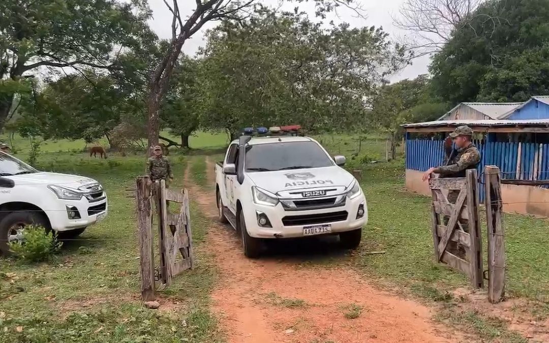 Enfrentamiento entre policías y presuntos delincuentes deja dos heridos en Horqueta