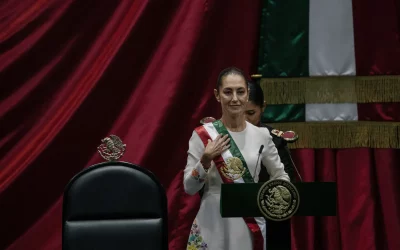 Claudia Sheinbaum juró como la primera presidenta de México