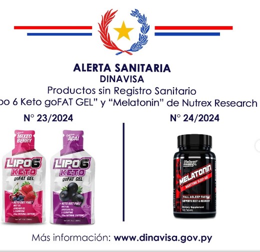 Dinavisa alerta sobre comercialización de suplementos sin registro