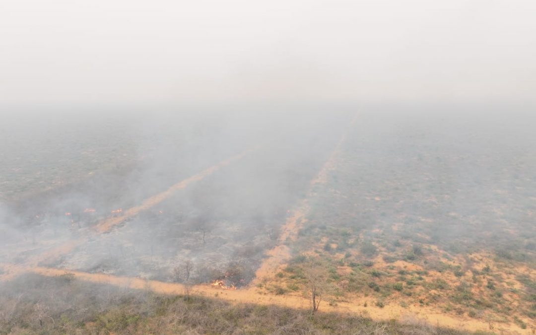 Multa de 20 mil jornales mínimos a responsables de incendios en Chovoreca