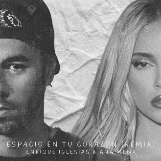 Enrique Iglesias lanzó el remix de “Espacio en tu corazón” junto a Ana Mena