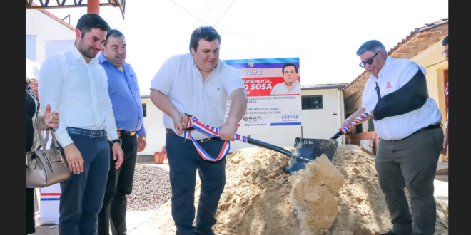 Villarrica: comenzaron obras de construcción para las nuevas salas de terapia neonatal