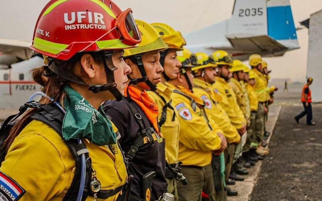 Bomberos recibirán el premio “Padres de la Patria” por su labor en el Chaco