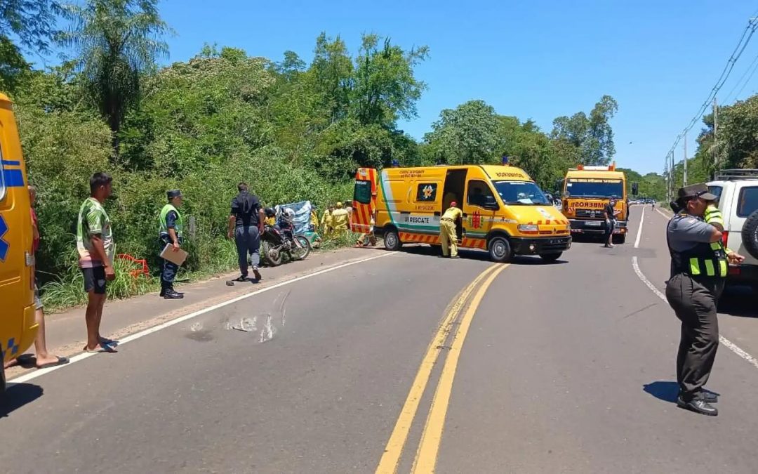 Terrible accidente en ruta Luque-Sanber deja cuatro fallecidos