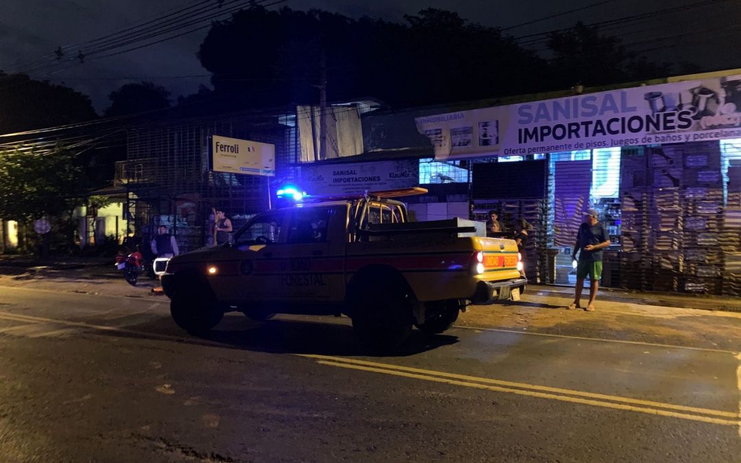 Accidente en Areguá deja un muerto: conductor de automóvil dio positivo al alcotest