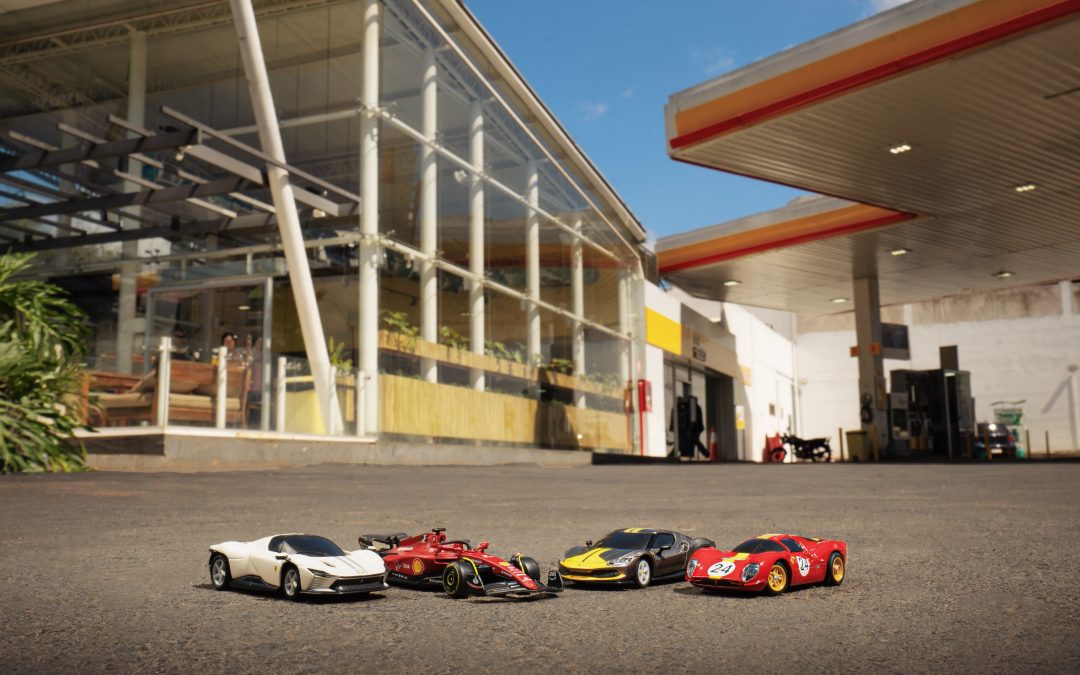 Shell y Scuderia Ferrari presentan la línea exclusiva de autitos para niños