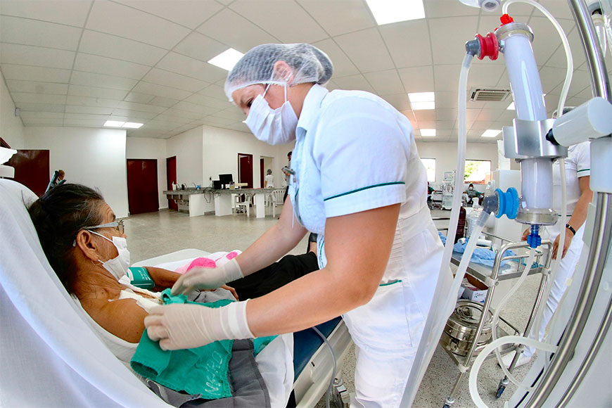 Salud garantiza acceso a hemodiálisis para pacientes renales