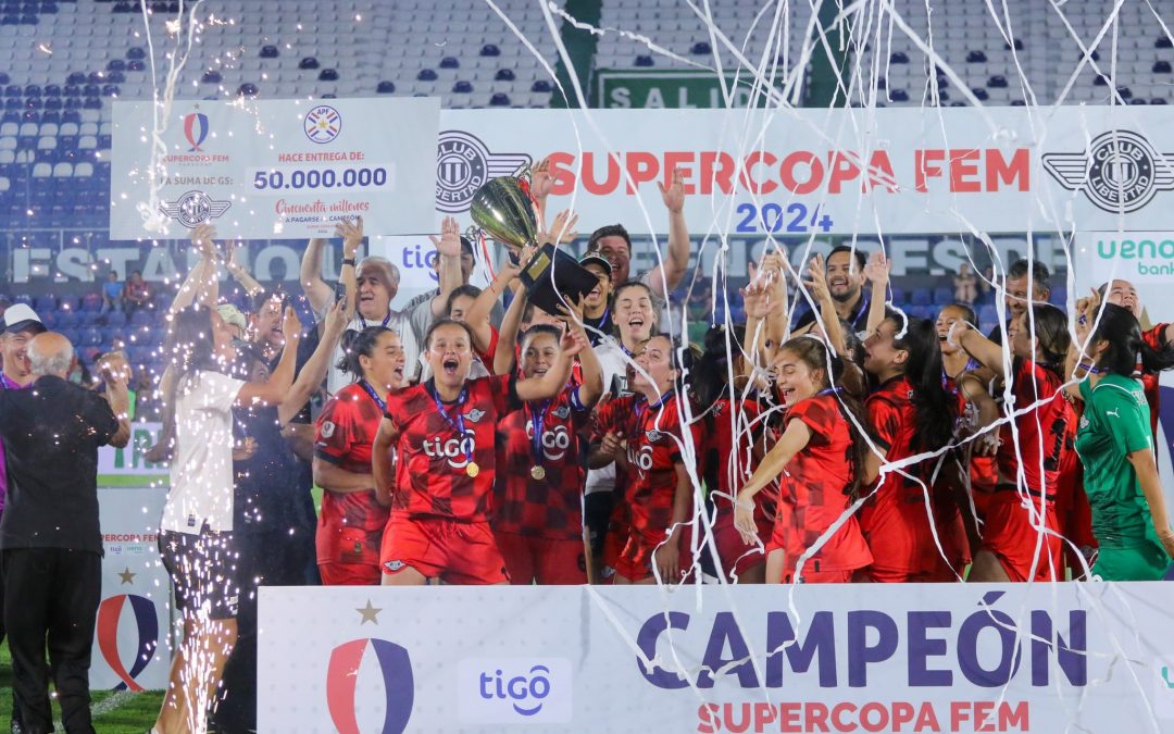 Fútbol femenino: Libertad se consagró Supercampeón 2024